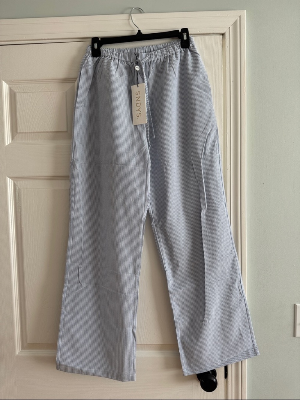 SNDYS Light Blue Women's Boot Cut Pants